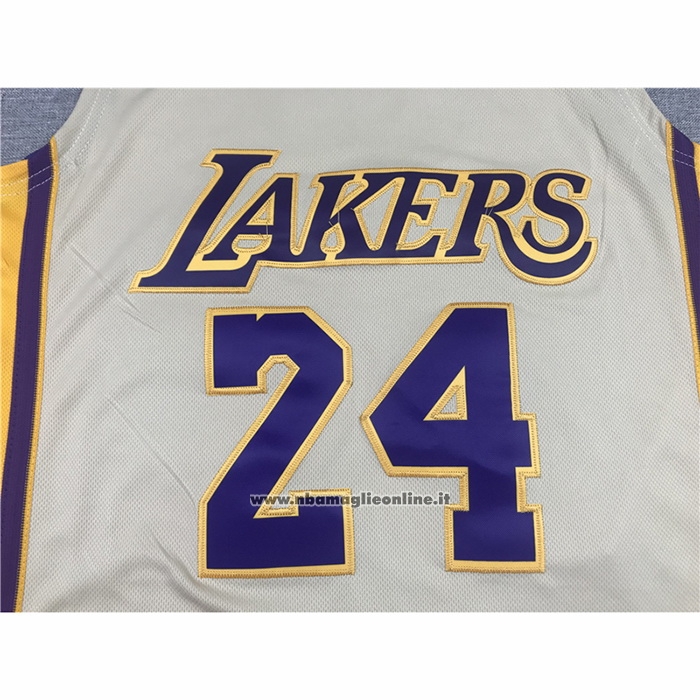 Maglia Los Angeles Lakers Kobe Bryant #24 Hardwood Classics 2008-2009 Bianco